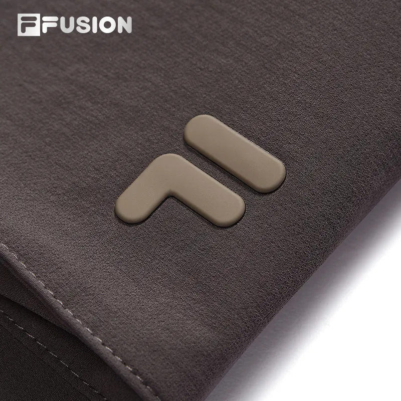 FILA FUSION Casual Shorts Men Dark Brown Gray-5