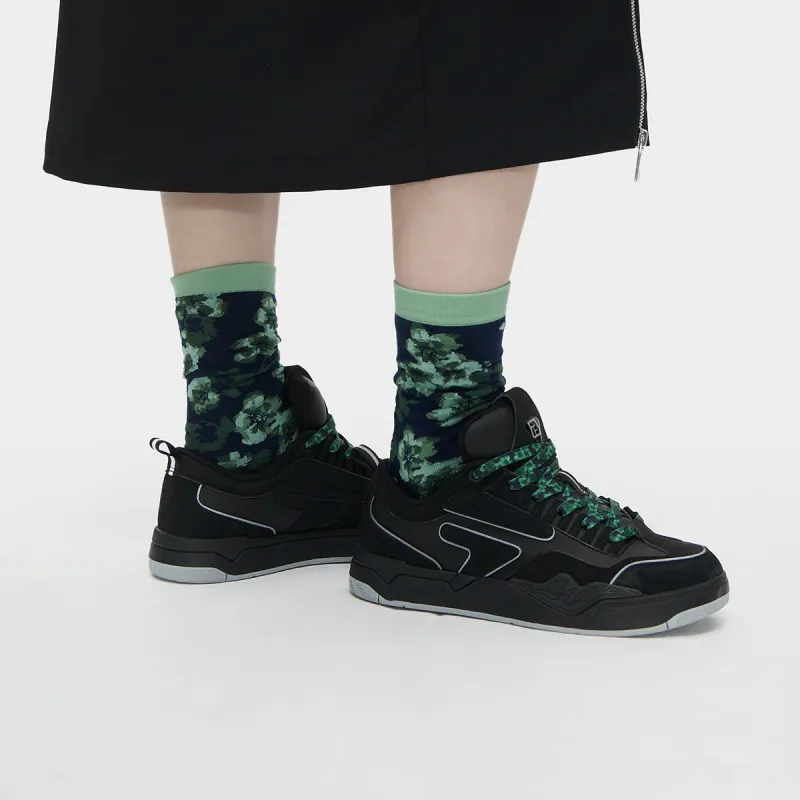 FILA FUSION Nollie X Beams Sneakers 'Black Green' Women's-6