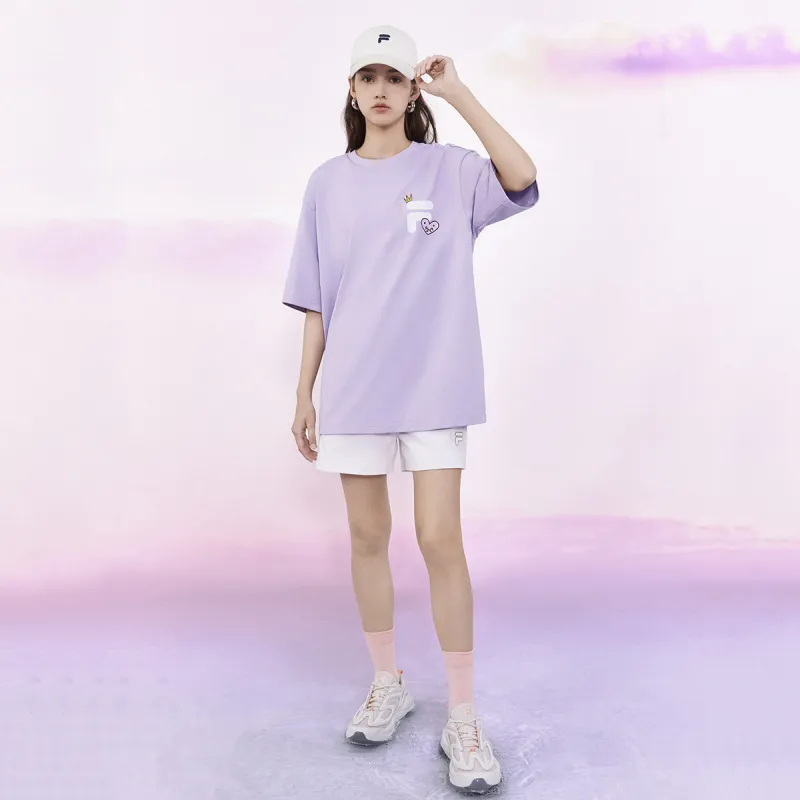 FILA FUSION T Shirt Unisex Fantasy Purple-4
