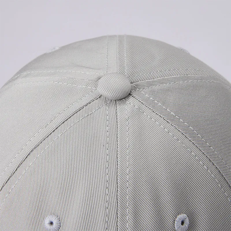 FILA FUSION Cotton Baseball Caps Unisex Blue Mist Gray-5