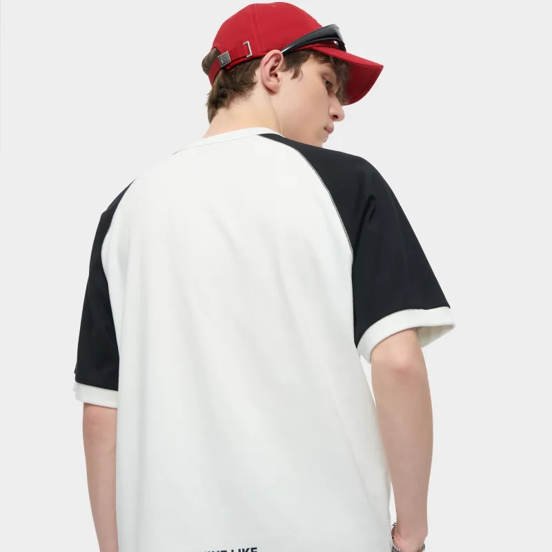 FILA FUSION INLINE Series T Shirts Men White-3