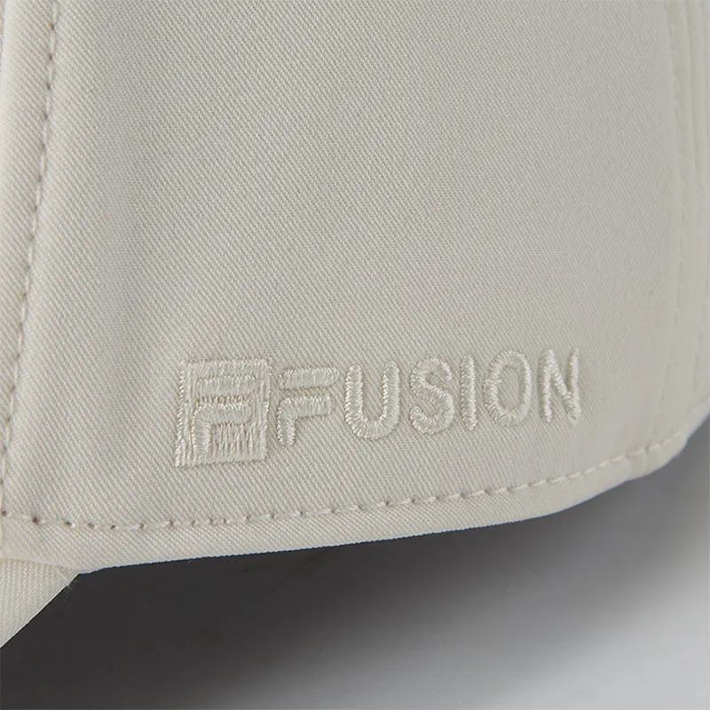 FILA FUSION Polyester Baseball Caps Unisex Lactose Color-4