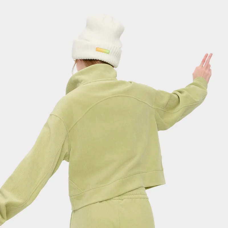 FILA FUSION Sweatshirts Women's Cream Fruit Green-2