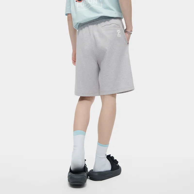 FILA FUSION CROSS OVER Casual Shorts Men Light Gray-4
