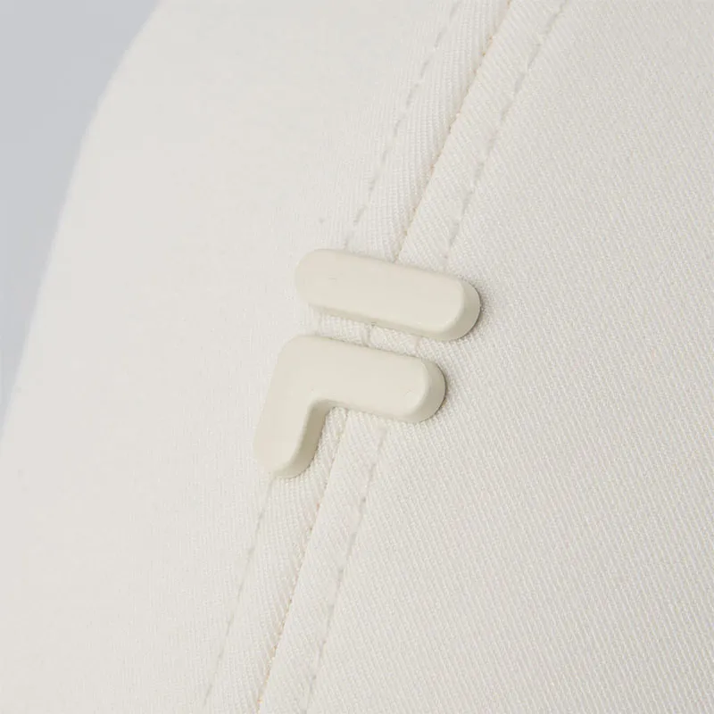 FILA FUSION Polyester Baseball Caps Unisex Lactose Color-3