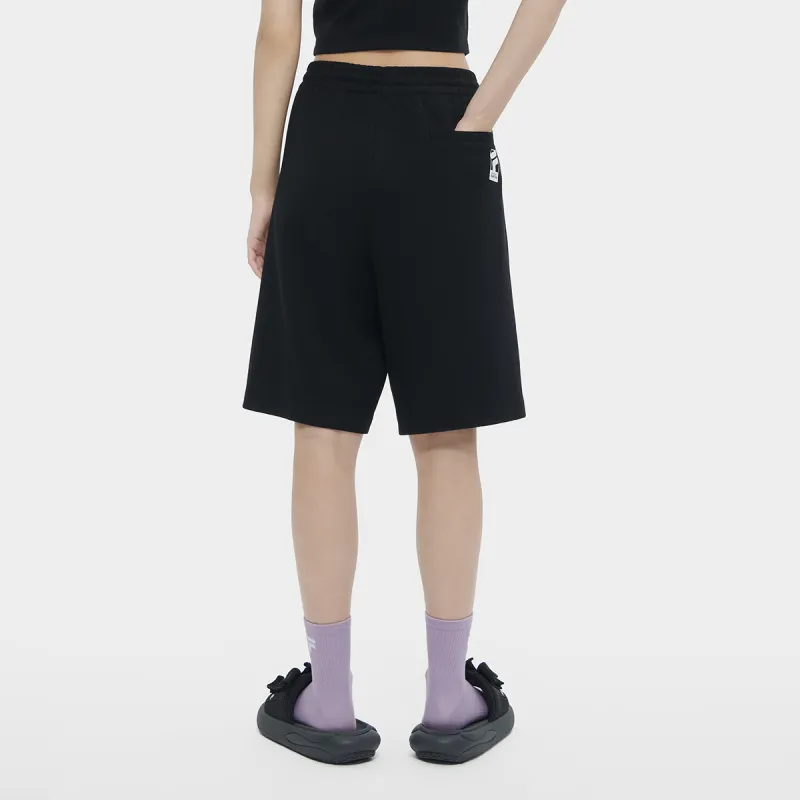 FILA FUSION PANTONE Collaboration Series Casual Shorts Unisex Black-7