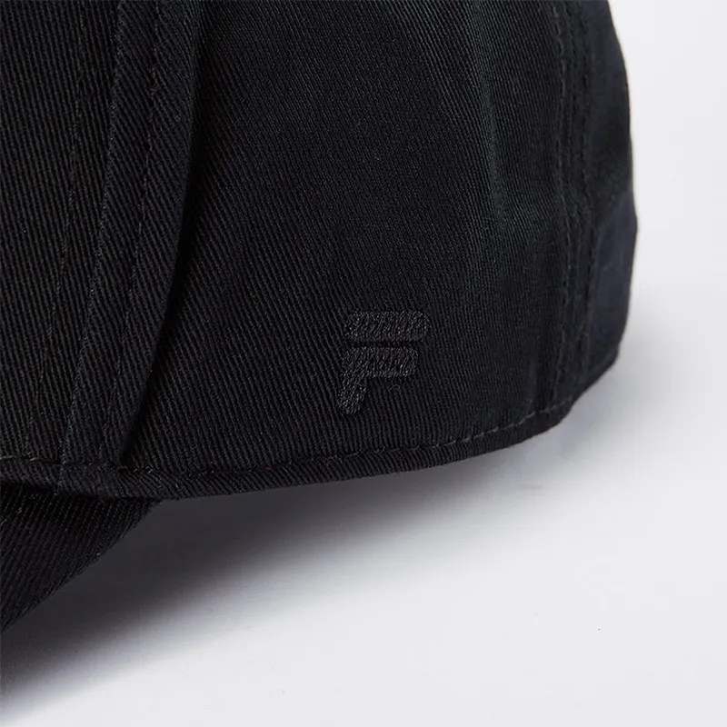 FILA FUSION Cotton Baseball Caps Unisex Black-5