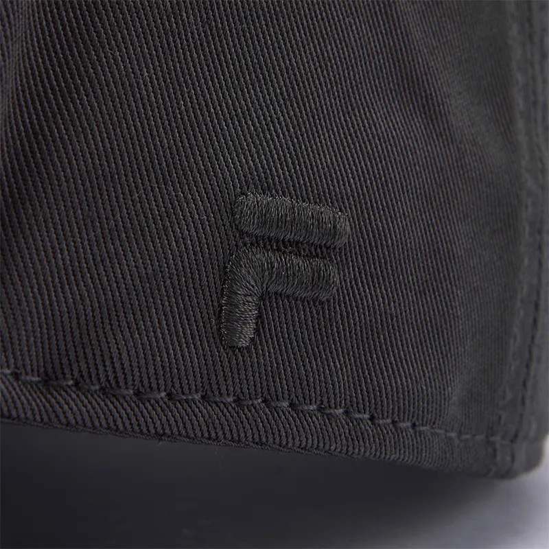 FILA FUSION x MR.DOODLE Cotton Baseball Caps Unisex Iron Ore Gray-6