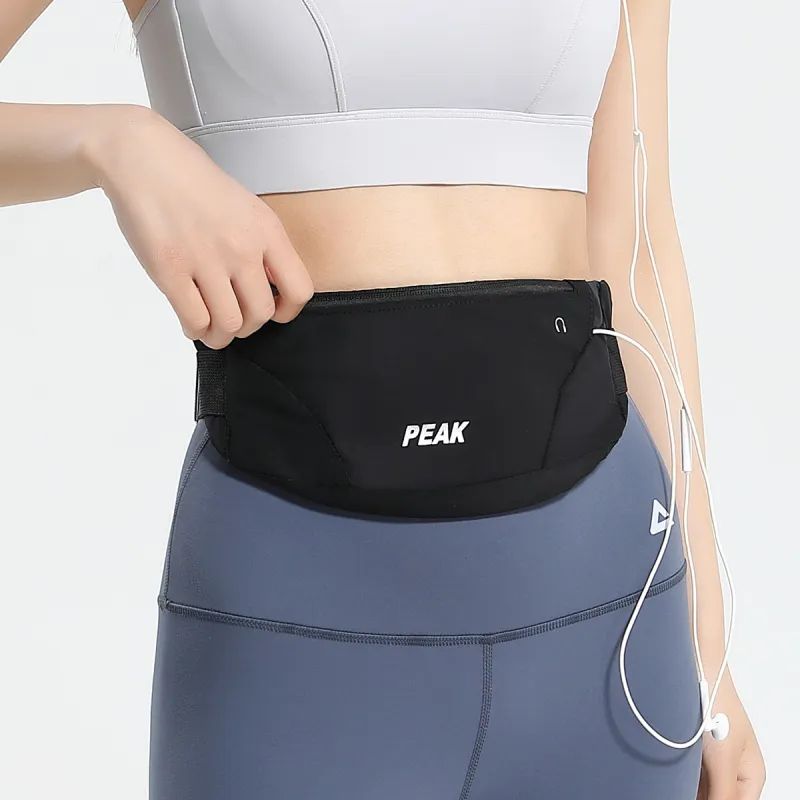 PEAK Lenzing Fabric With 290T Twill Fanny Pack Unisex Black-2