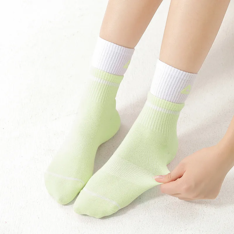 PEAK Mid Calf Socks Women's 2 Pack-11