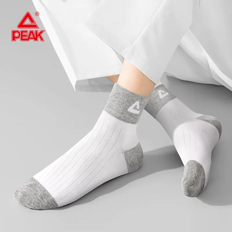 PEAK Mid Calf Socks Unisex 6 Pack-1