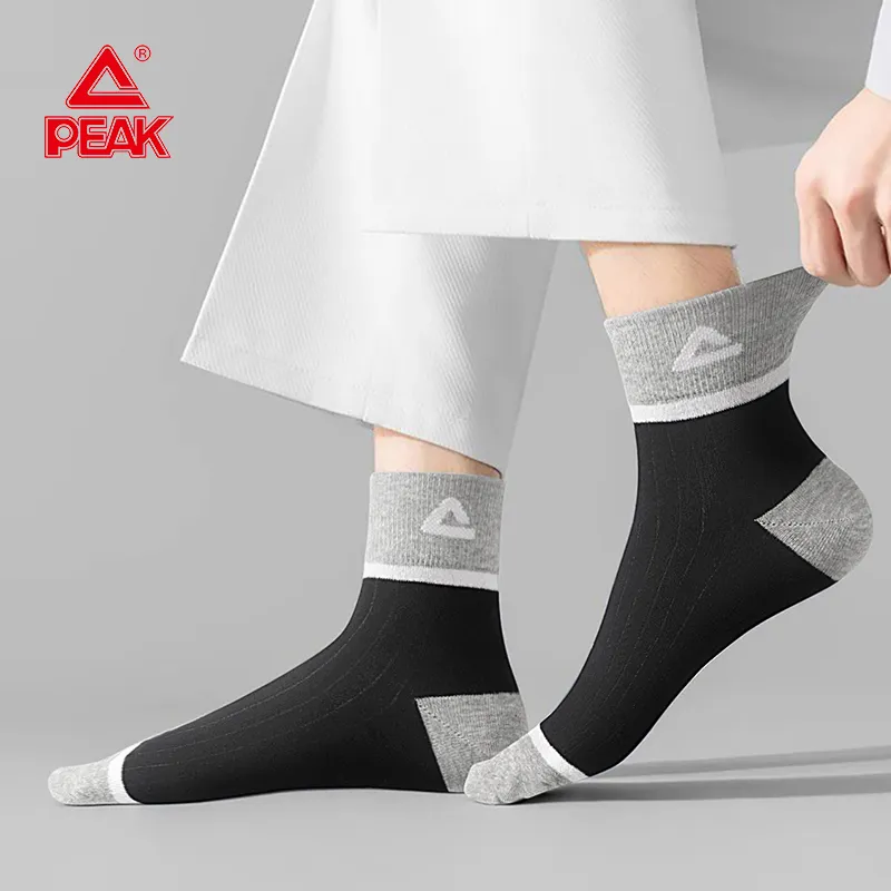 PEAK Mid Calf Socks Unisex 6 Pack-4