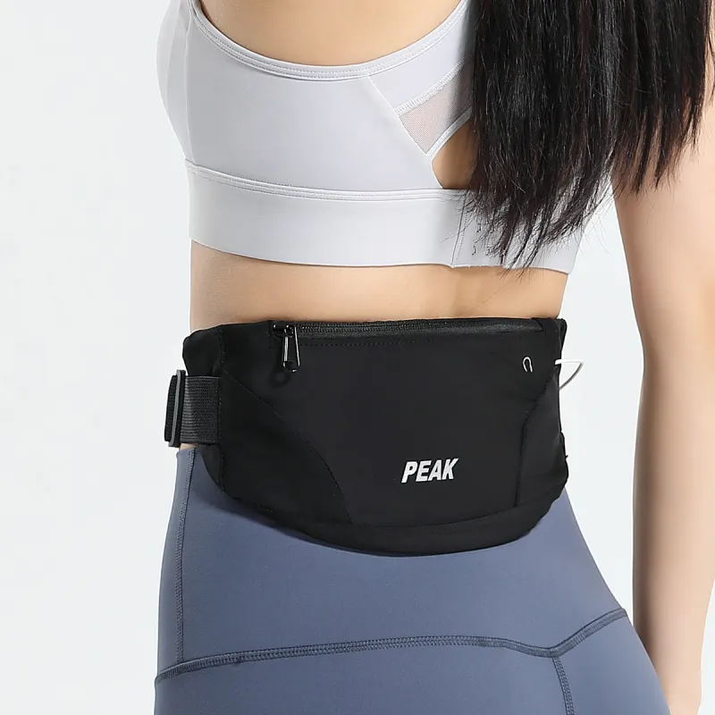 PEAK Lenzing Fabric With 290T Twill Fanny Pack Unisex Black-4
