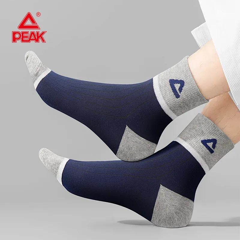 PEAK Mid Calf Socks Unisex 6 Pack-8