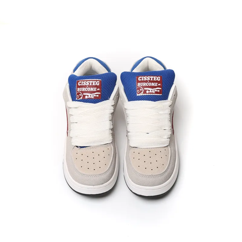 DEFINEX Anti-Slip And Wear-Resistant Height Increasing Low-Top Skateboard Shoes Unisex-32