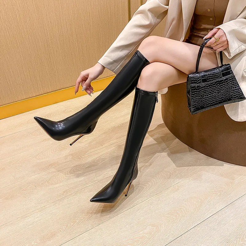 CASNSKU Knee-high Boots Women's-4