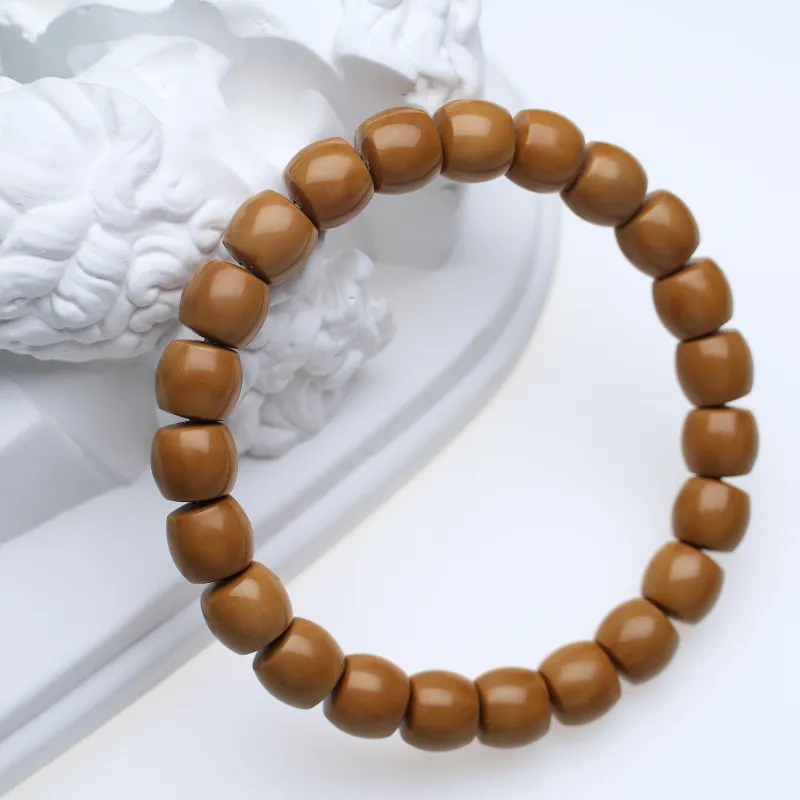 Bluish Reverie Monkey Head Walnut Bracelets Unisex-2