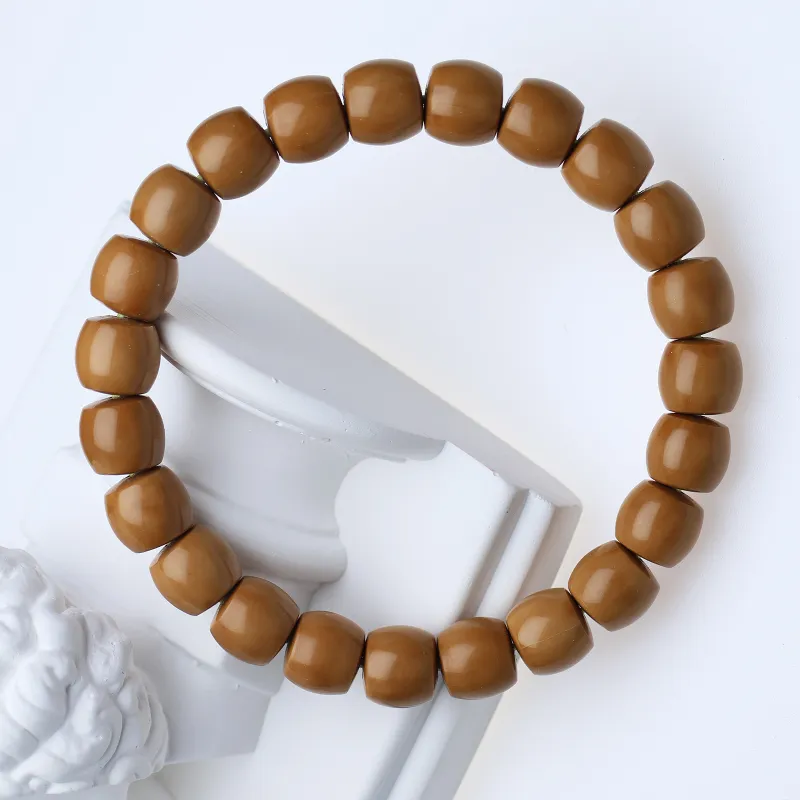 Bluish Reverie Monkey Head Walnut Bracelets Unisex-3
