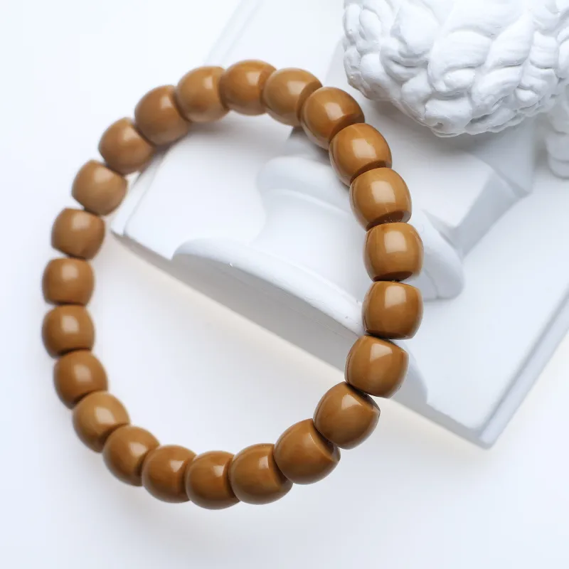 Bluish Reverie Monkey Head Walnut Bracelets Unisex-4