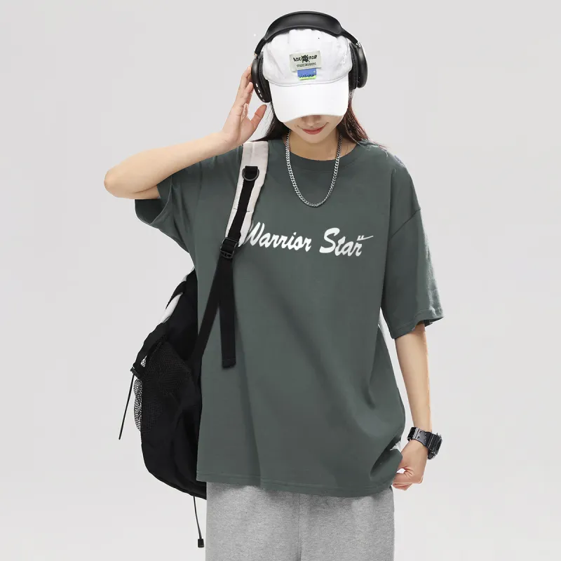 Warrior Drop Shoulder Sleeve T Shirt Women's-14