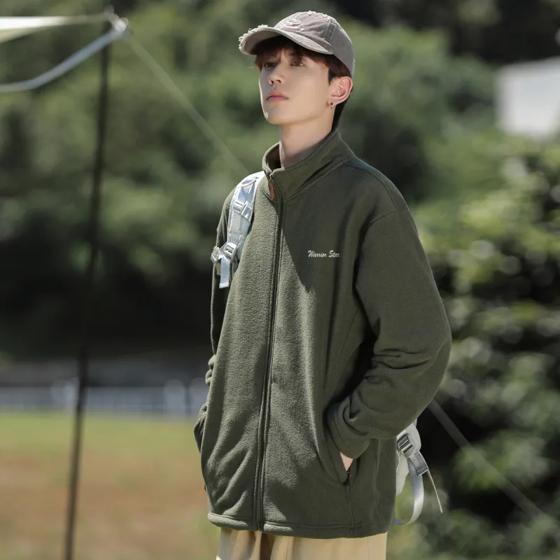 Warrior Velvet feel Coat Unisex-16