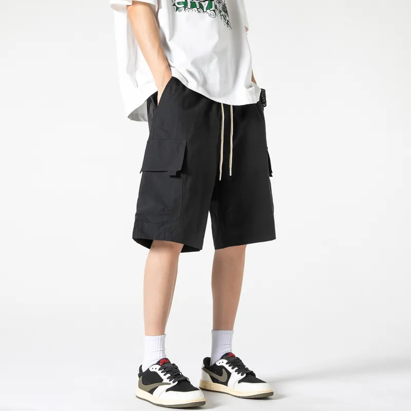Warrior Laugh Series Cargo Shorts Unisex-5
