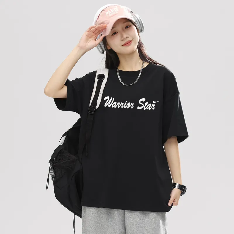 Warrior Drop Shoulder Sleeve T Shirt Women's-3