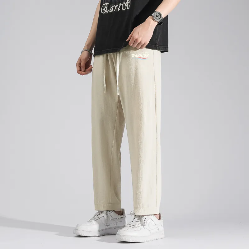 Warrior Casual Pants Unisex Black-11