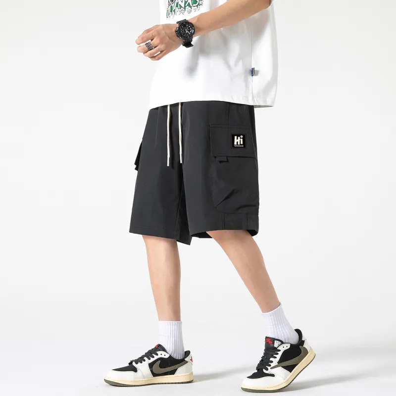Warrior Laugh Series Cargo Shorts Unisex-4
