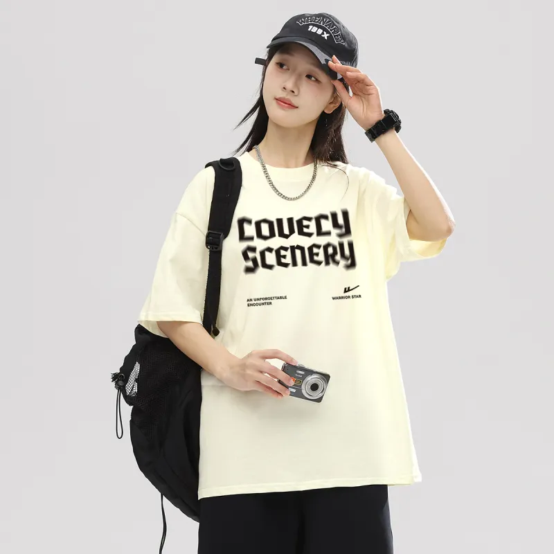 Warrior Drop Shoulder Sleeve T Shirt Women's-21