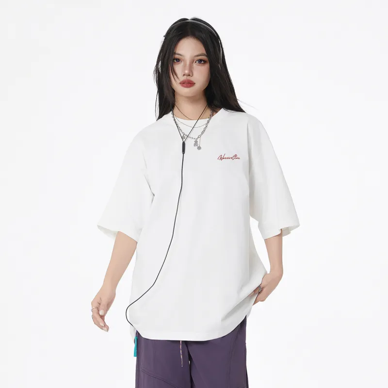 Warrior Drop Shoulder Sleeve T Shirt Unisex-16