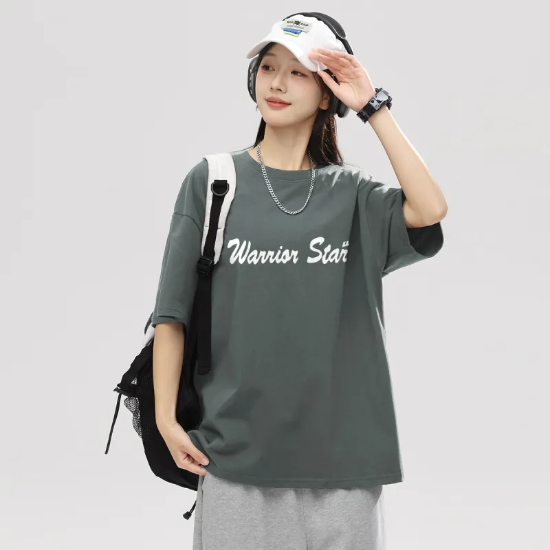 Warrior Drop Shoulder Sleeve T Shirt Women's-13