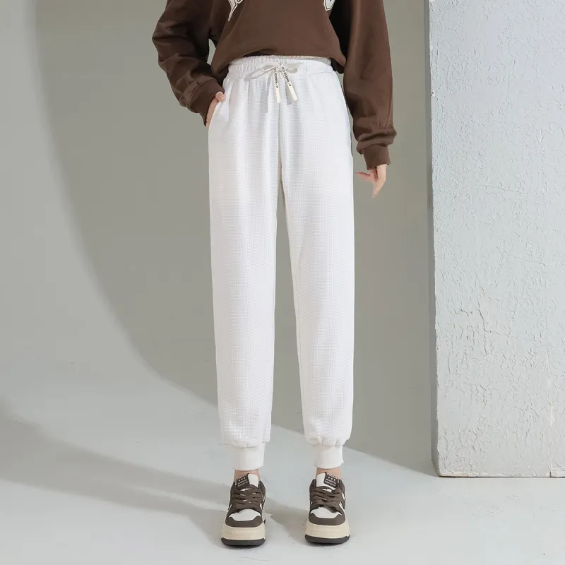 Warrior Ride The Wind And Waves Series Knitted Sweatpants Women's-5