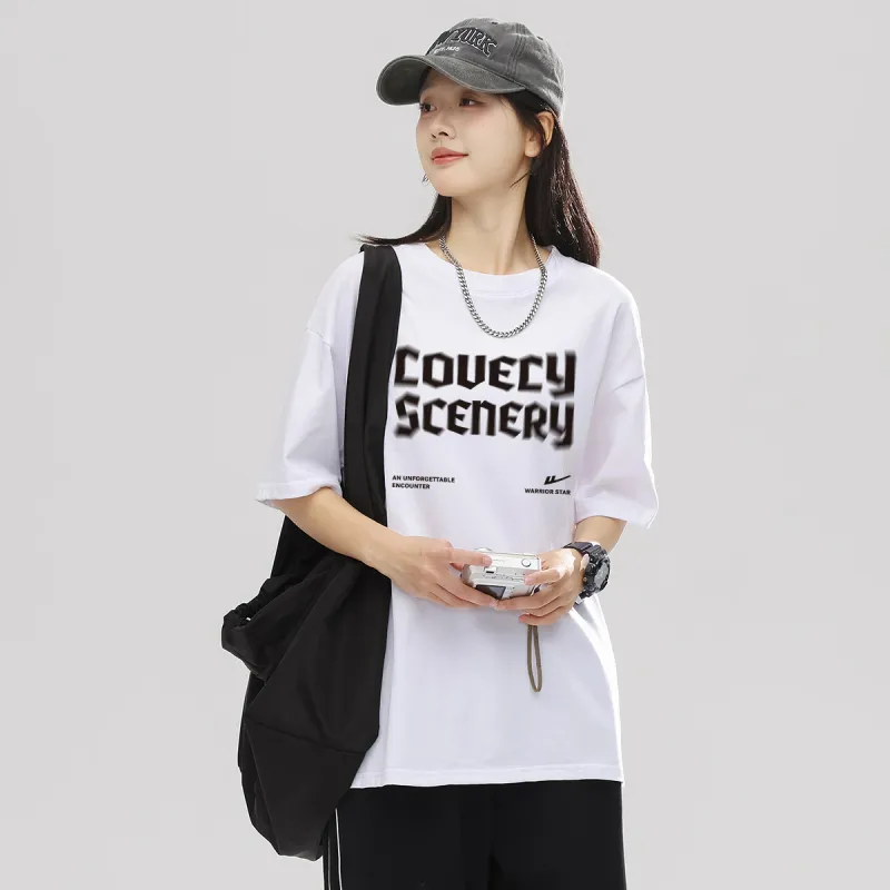 Warrior Drop Shoulder Sleeve T Shirt Women's-9