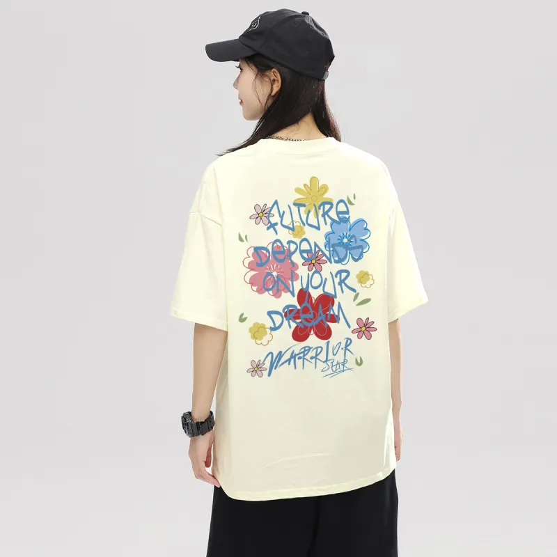 Warrior Drop Shoulder Sleeve T Shirt Women's-19