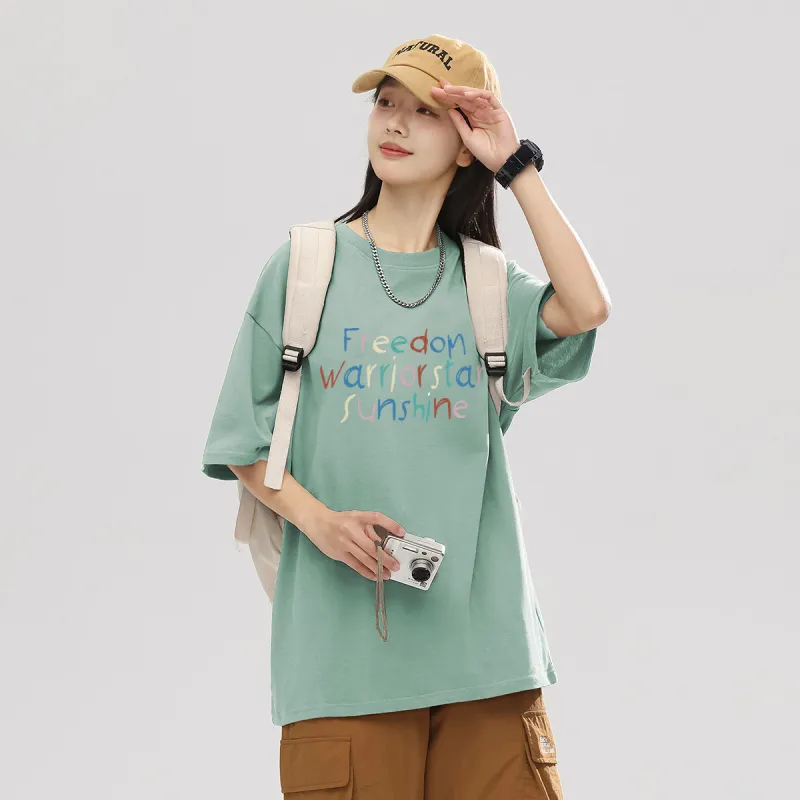Warrior Drop Shoulder Sleeve T Shirt Unisex-22
