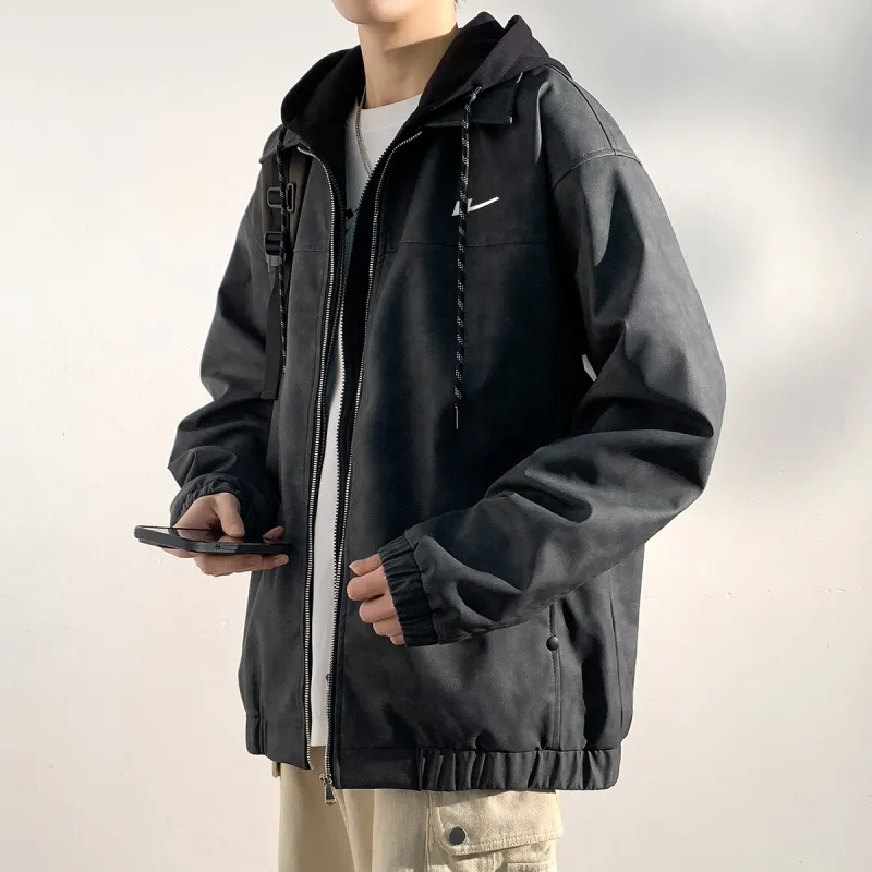 Warrior Jackets Coats Unisex Coffee-2