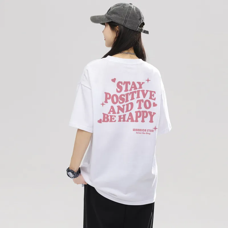 Warrior Laugh Series Drop Shoulder Sleeve T Shirt Women's-2