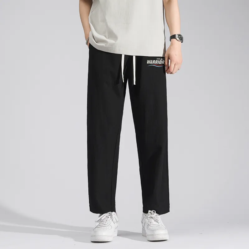 Warrior Casual Pants Unisex Black-5