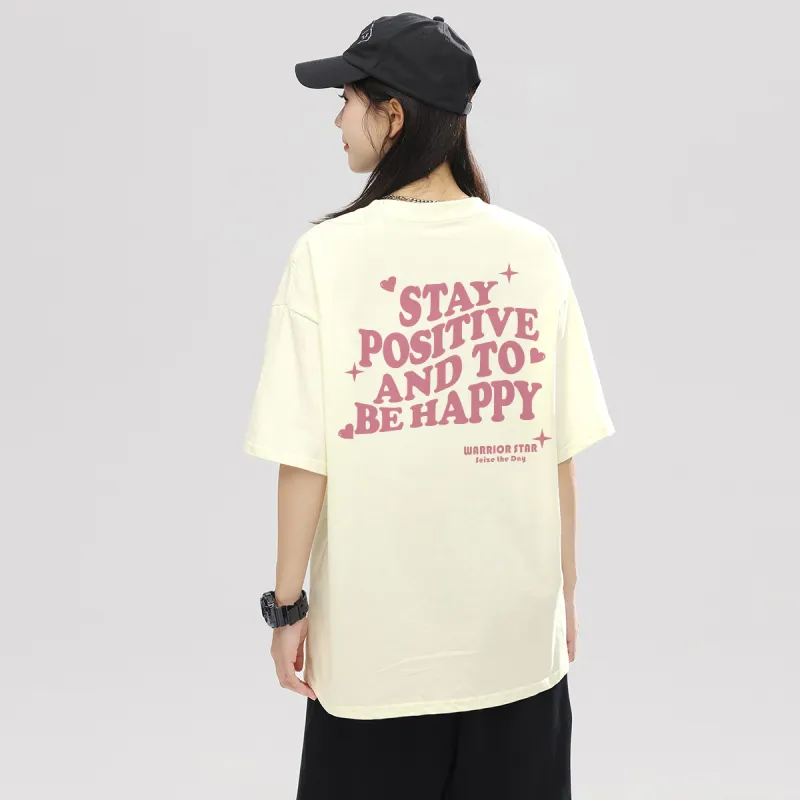 Warrior Laugh Series Drop Shoulder Sleeve T Shirt Women's-17