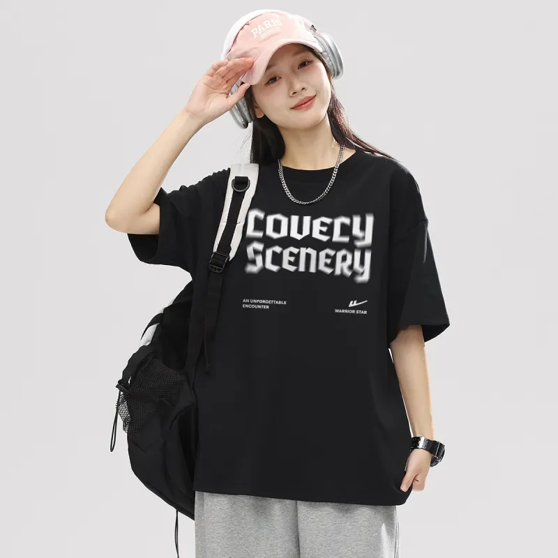 Warrior Drop Shoulder Sleeve T Shirt Women's-3