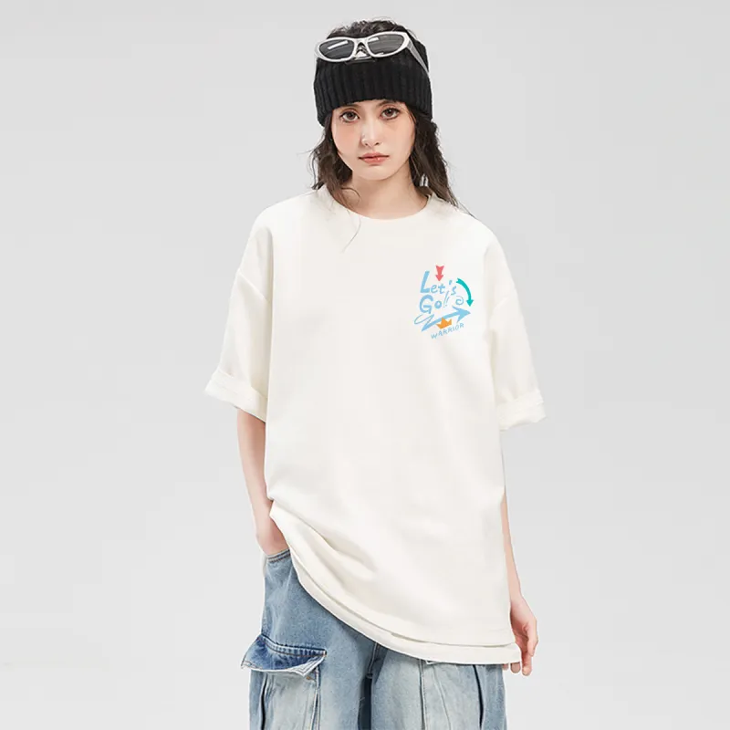 Warrior T Shirt Unisex Light Gray-9