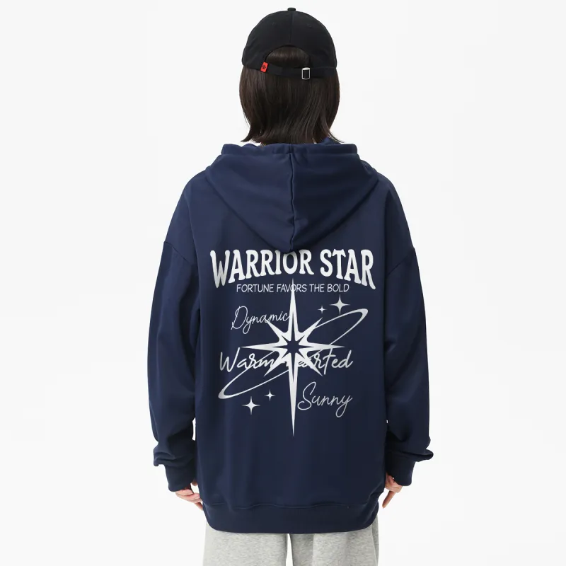 Warrior Sweatshirt Unisex White-12