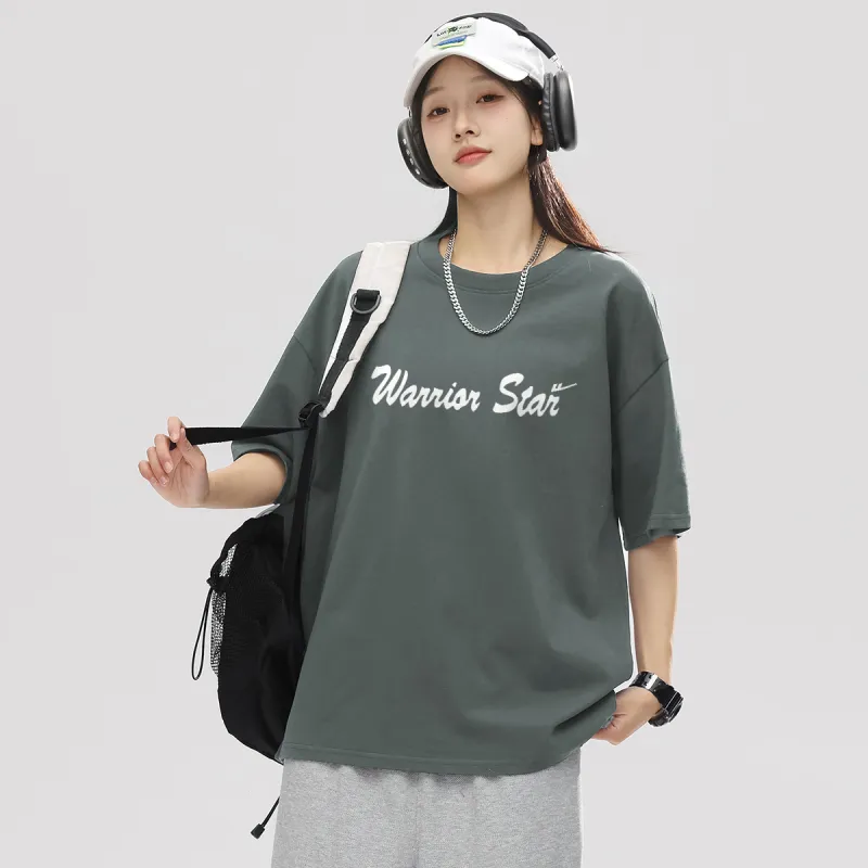 Warrior Drop Shoulder Sleeve T Shirt Women's-15