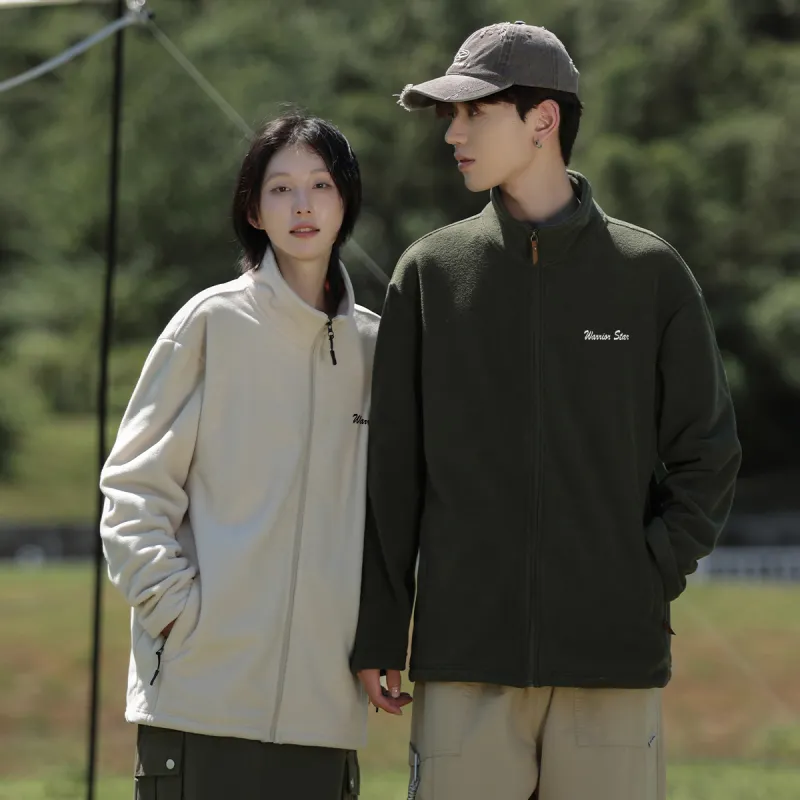 Warrior Velvet feel Coat Unisex-15