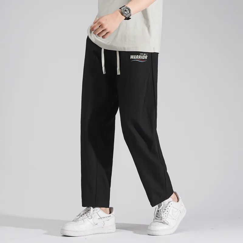 Warrior Casual Pants Unisex Black-2