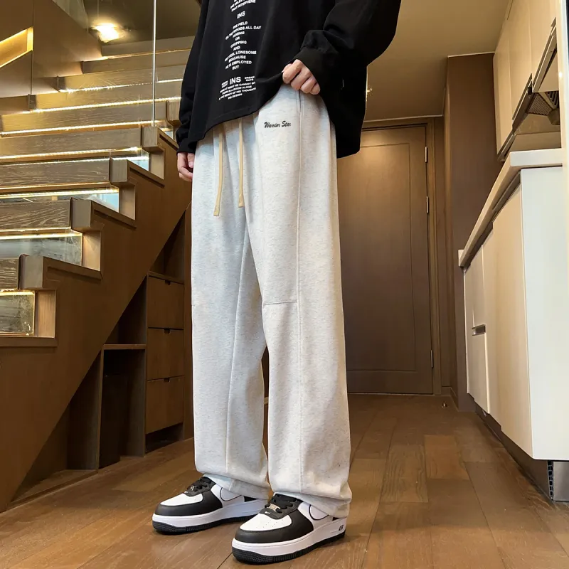 Warrior Casual Pants Unisex White Heather Gray-2
