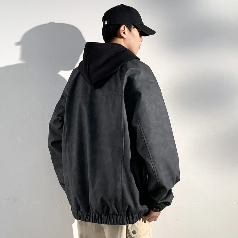 Warrior Jackets Coats Unisex Coffee-4