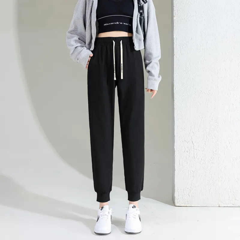 Warrior Ride The Wind And Waves Series Knitted Sweatpants Women's-1