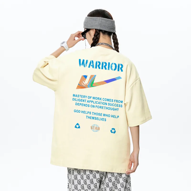 WARRIOR T Shirts Unisex-3